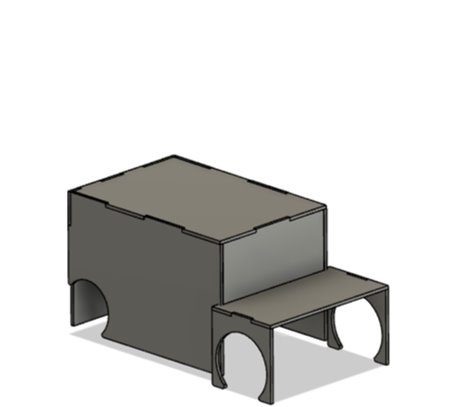 CAD model of the protective shell for the vehicle